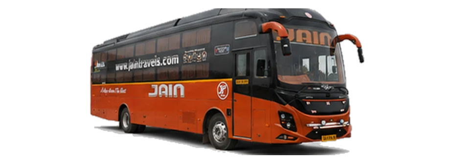 JAINAM coach — Front 3/4 Right view